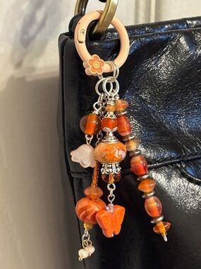 🗝️ Beaded Bag Charm / Keyring